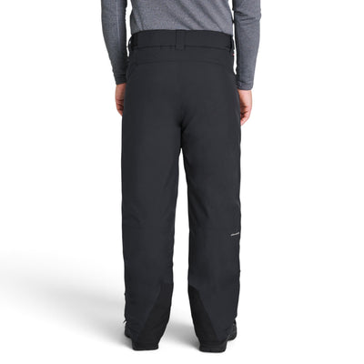 Pantalon de ski Chlorophylle ORCA noir pour hommes, vue de dos