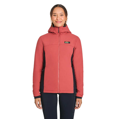 Veste isolée légère Synergie 2.0 de Chlorophylle pour femmes, portée de face