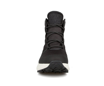Botte d'hiver Chlorophylle AVALYS pour femmes, noire, vue de face