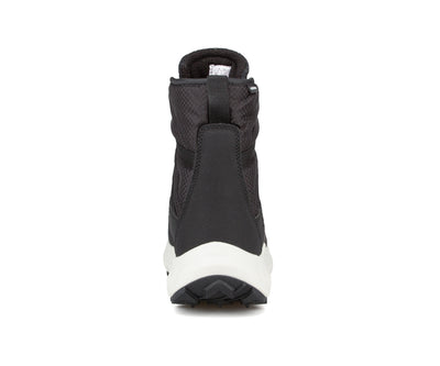 Botte d'hiver Chlorophylle AVALYS pour femmes, noire, vue de dos