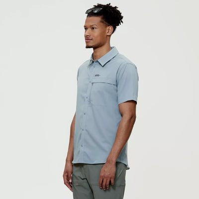 GASPÉ - Men's short-sleeved shirt - Chlorophyll