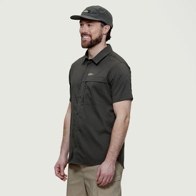 GASPÉ - Men's short-sleeved shirt - Chlorophyll