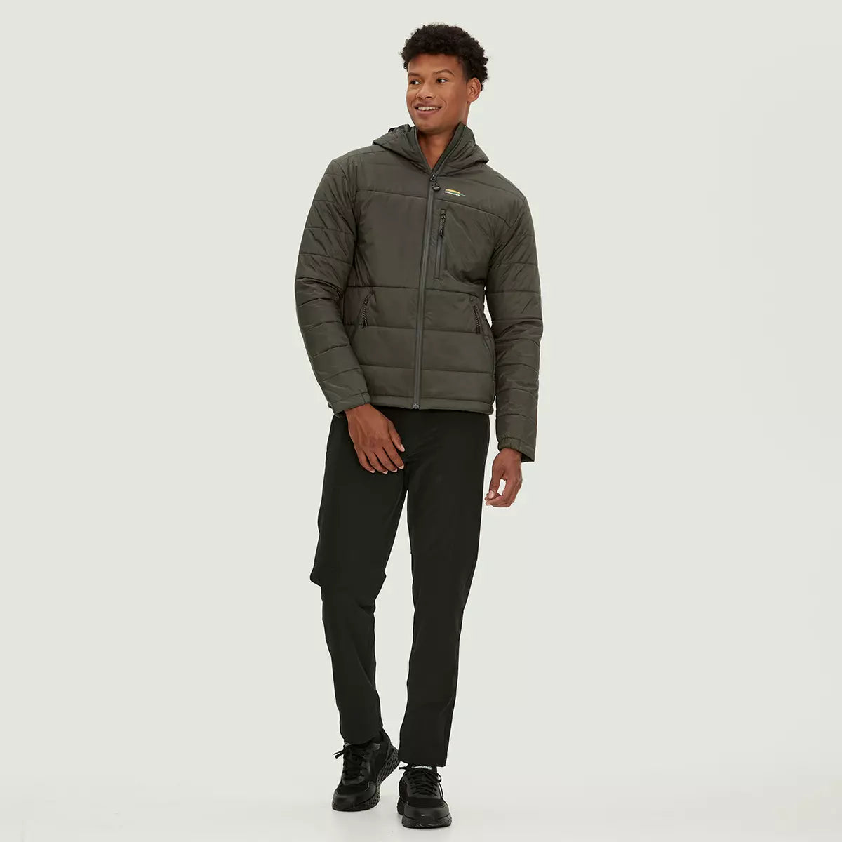 PRIMO JACKET HOODIE - Men's coat - Chlorophyll