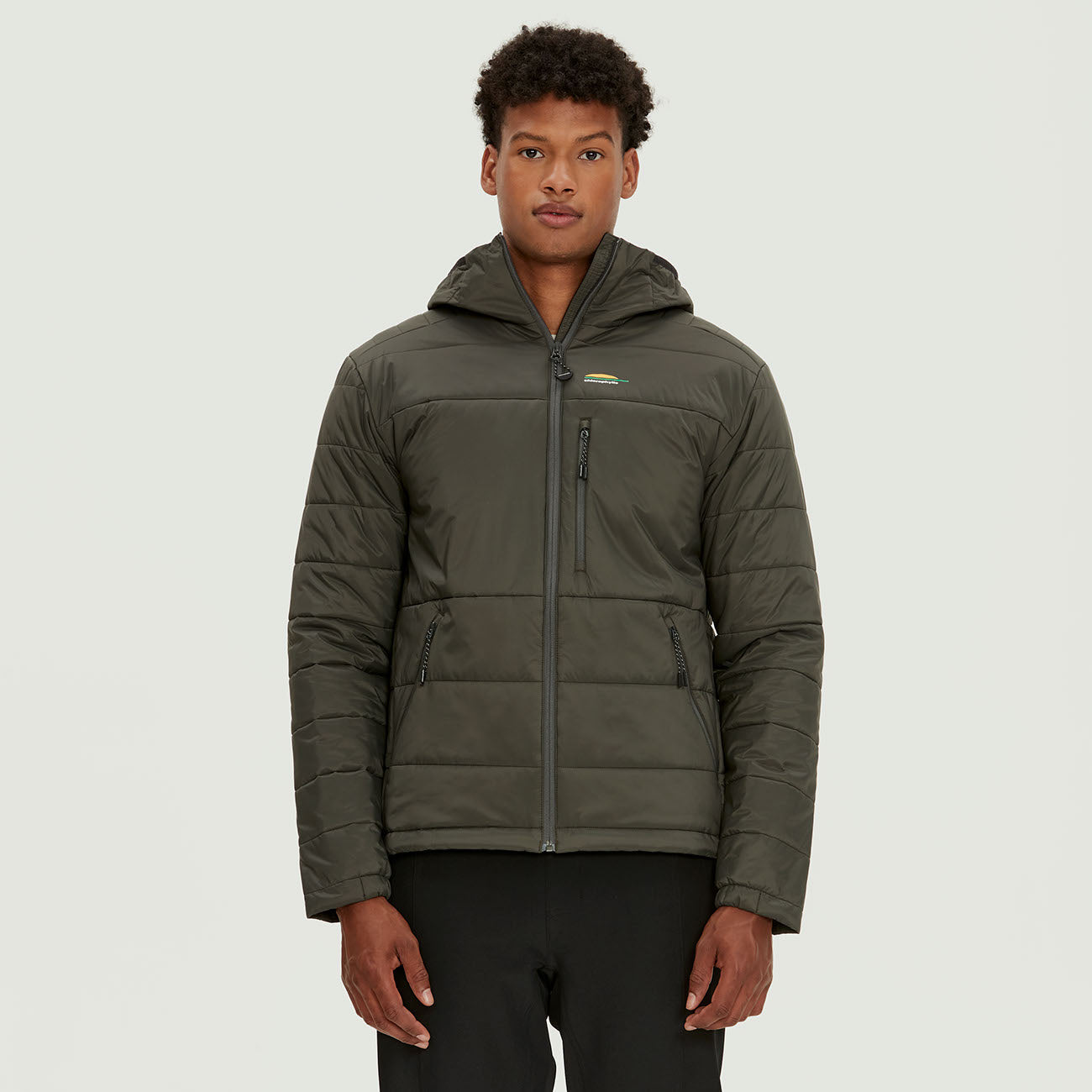 PRIMO JACKET HOODIE - Men's coat - Chlorophyll