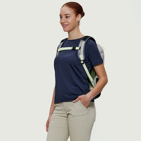 PERCÉ - T-Shirt à manches courtes pour femmes - Chlorophylle