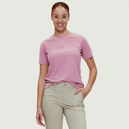 PERCÉ - T-Shirt à manches courtes pour femmes - Chlorophylle