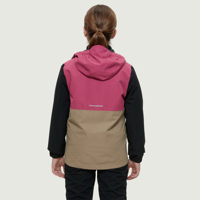 Girls' raincoat (Junior) Chlorophylle - THÉMIS JUNIOR