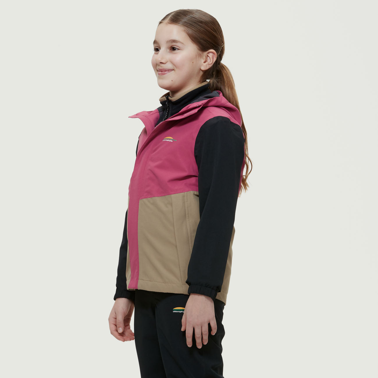 Girls' raincoat (Junior) Chlorophylle - THÉMIS JUNIOR