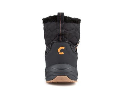 Botte d'hiver Emeraude Trek Cliff pour femme, noir, vue de l'arrière