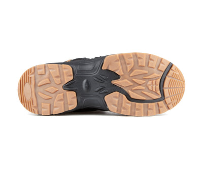 Botte d'hiver Emeraude Trek Cliff pour femme, noir, vue de la semelle