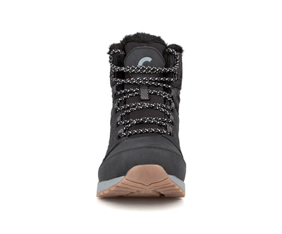 Botte d'hiver Sportia Cliff pour femme, noir, vue de face