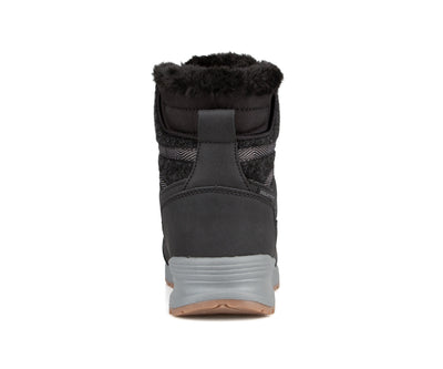 Botte d'hiver Sportia Cliff pour femme, noir, vue de l'arrière