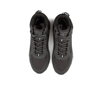 Paire de bottes de randonnée Cliff Street Nord pour hommes, noir, vue de dessus