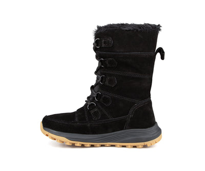 Botte d'hiver Terra Shield Cliff pour femme, noir, vue de côté