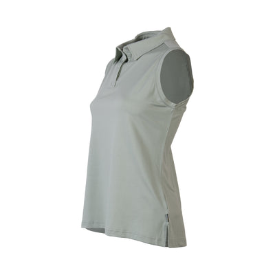 WHITNEY SLEEVELESS POLO - Vista sleeveless polo shirt for women - CLIFF