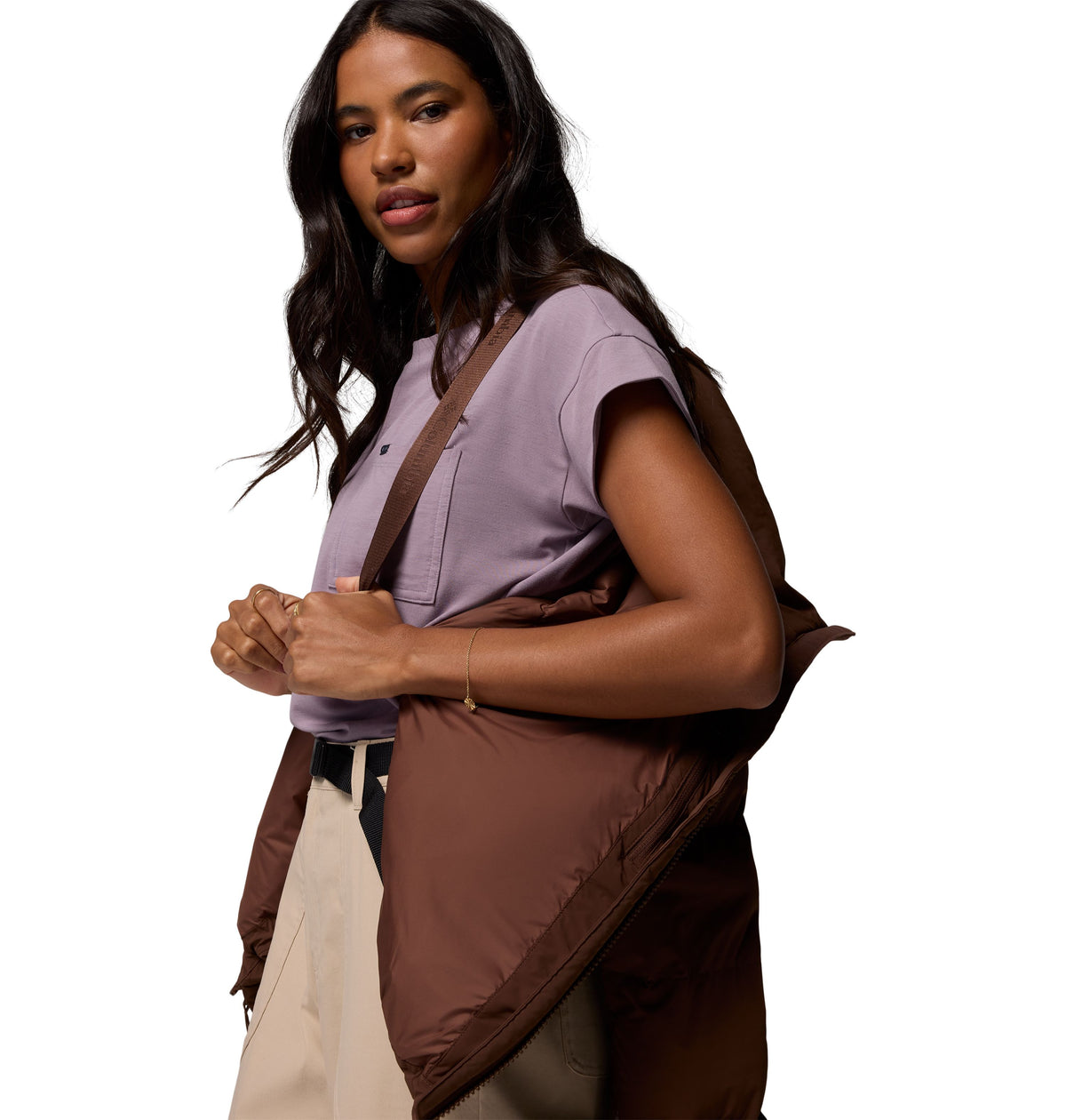 Manteau à capuchon Columbia pour femmes - AMAZE PUFF HOODED