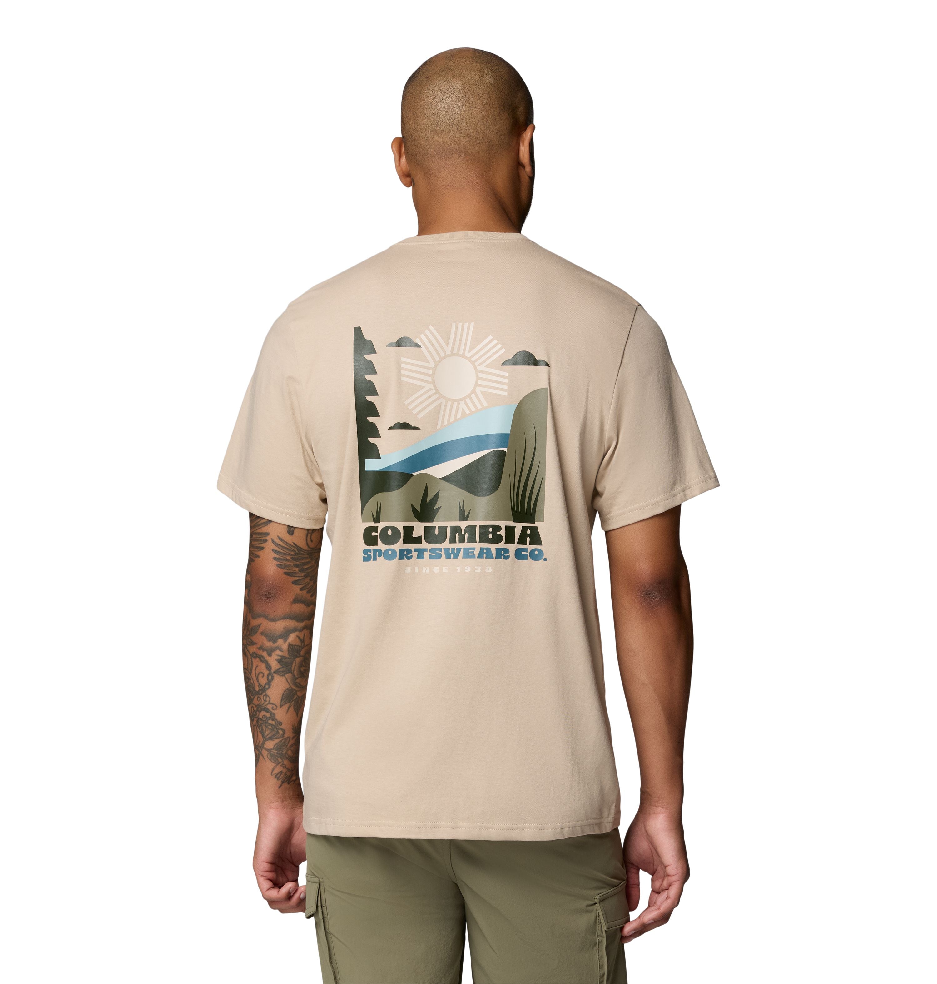 Columbia Men's T-shirt - CSC OUTDOOR GRAPHIC