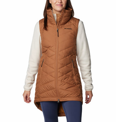 Women's sleeveless long vest Columbia - HEAVENLY II LONG VEST