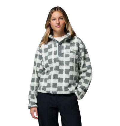 Chandail Sherpa Columbia Femmes - HELVETIA 11 PRINTED CROPPED