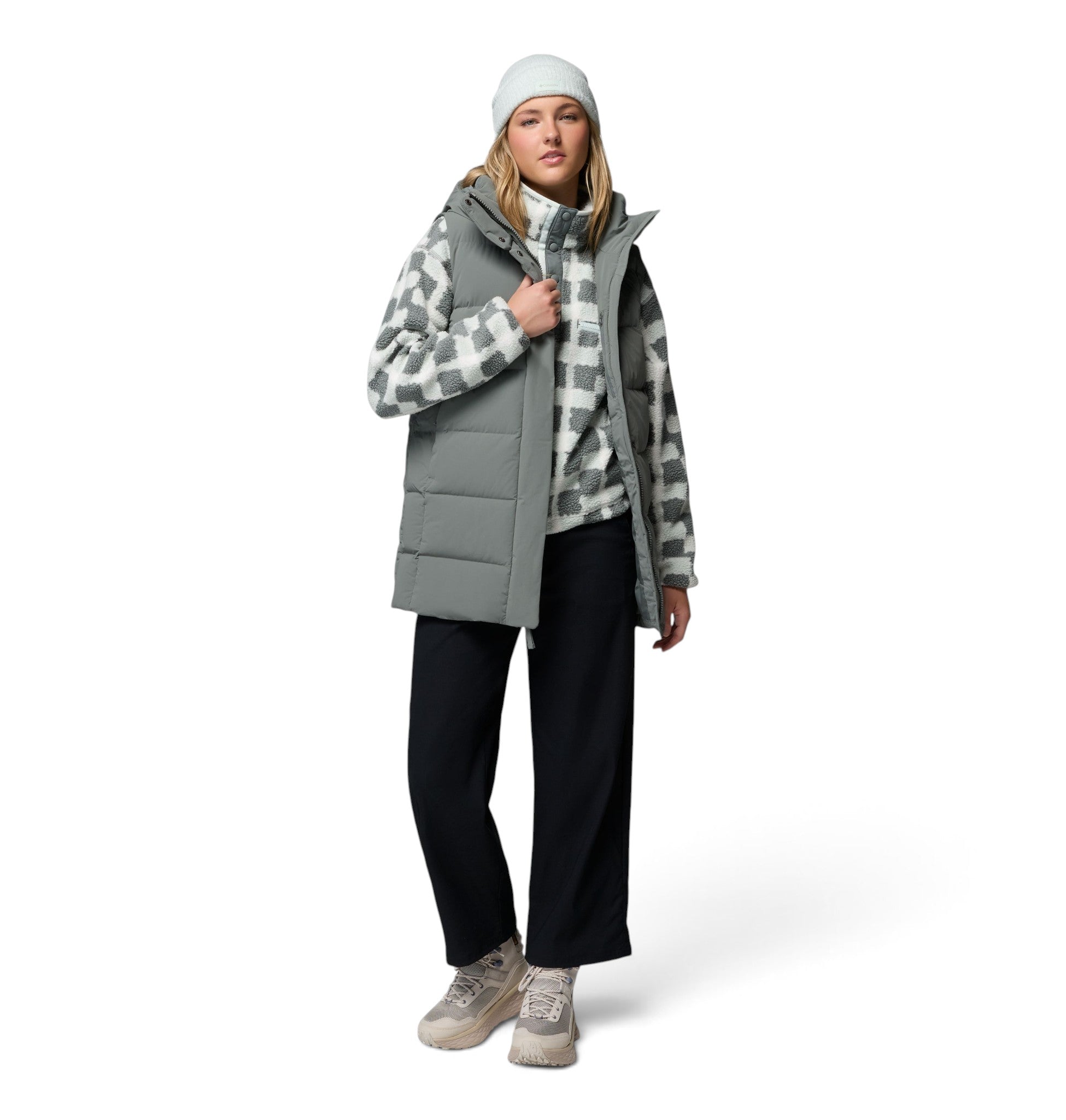 Chandail Sherpa Columbia Femmes - HELVETIA 11 PRINTED CROPPED