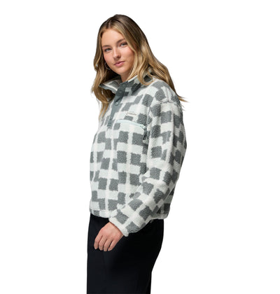 Chandail Sherpa Columbia Femmes - HELVETIA 11 PRINTED CROPPED