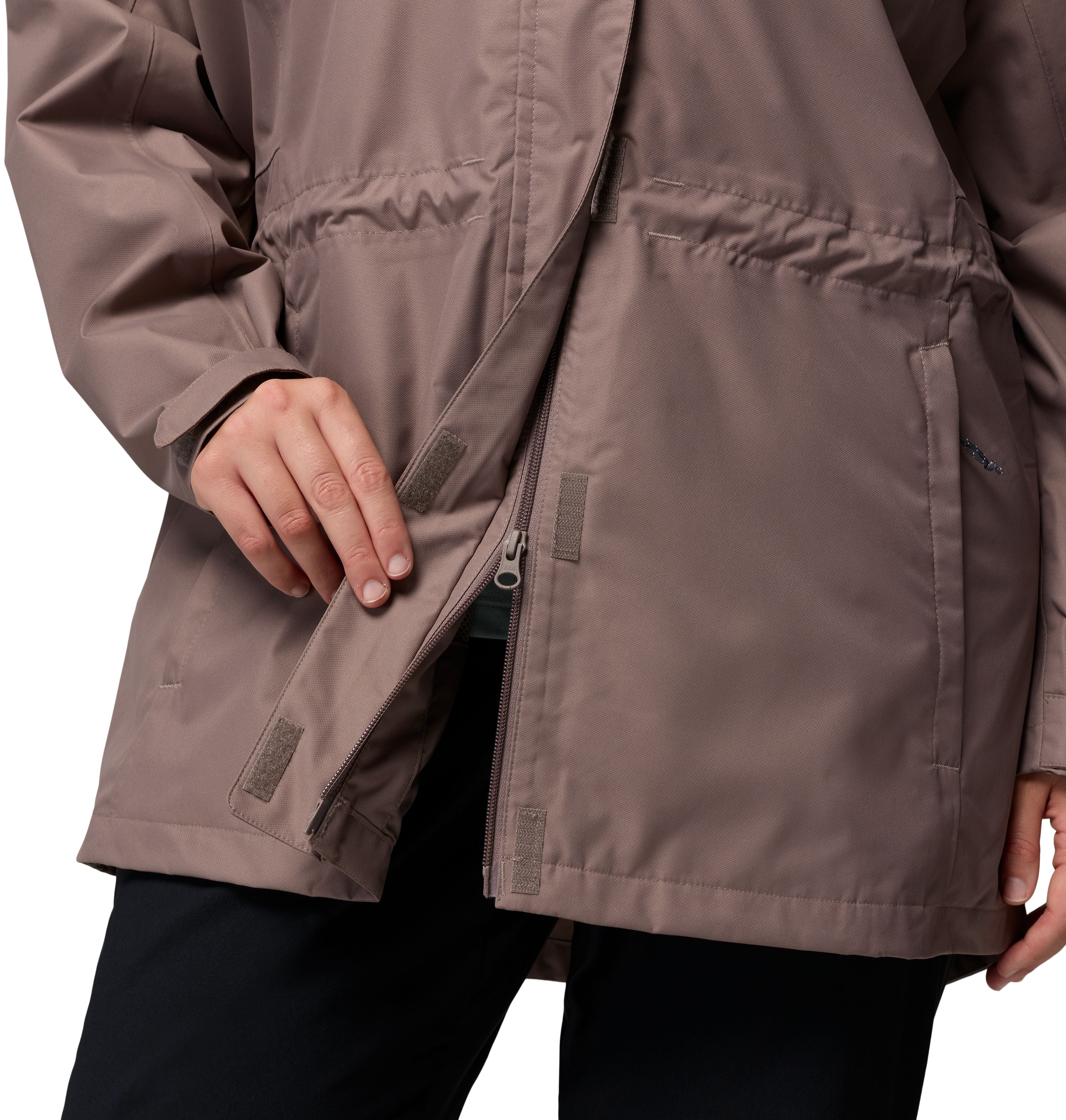 Manteau imperméable Columbia femmes - HIKEBOUND 11 long