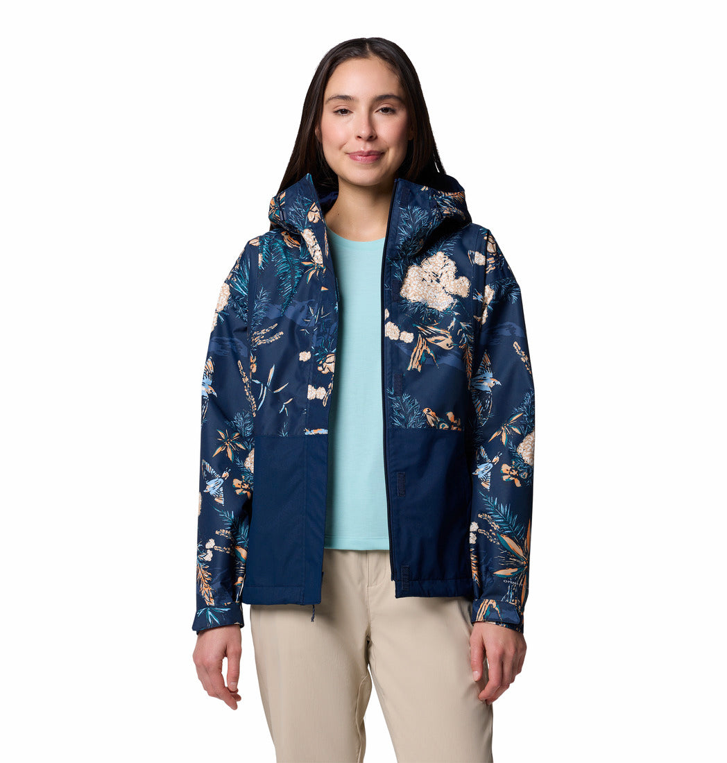 Columbia Women's Waterproof Jacket - HIKEBOUND PRINTED