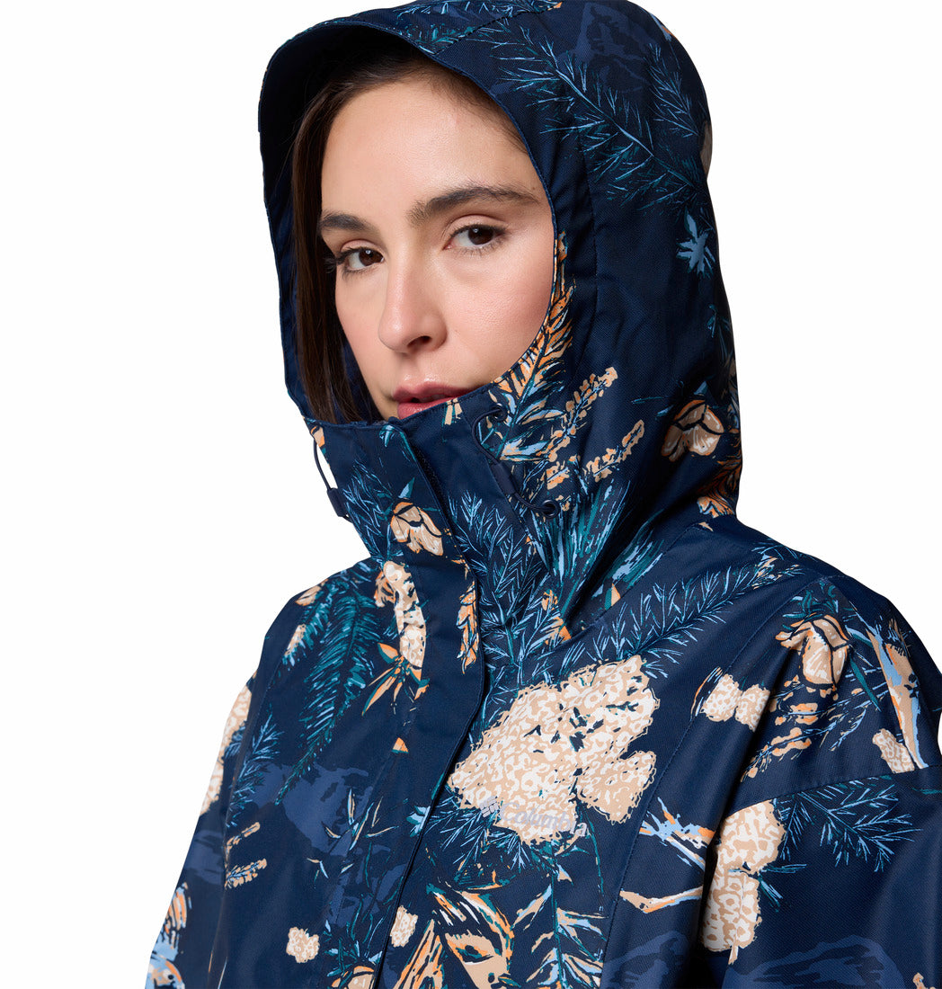 Columbia Women's Waterproof Jacket - HIKEBOUND PRINTED