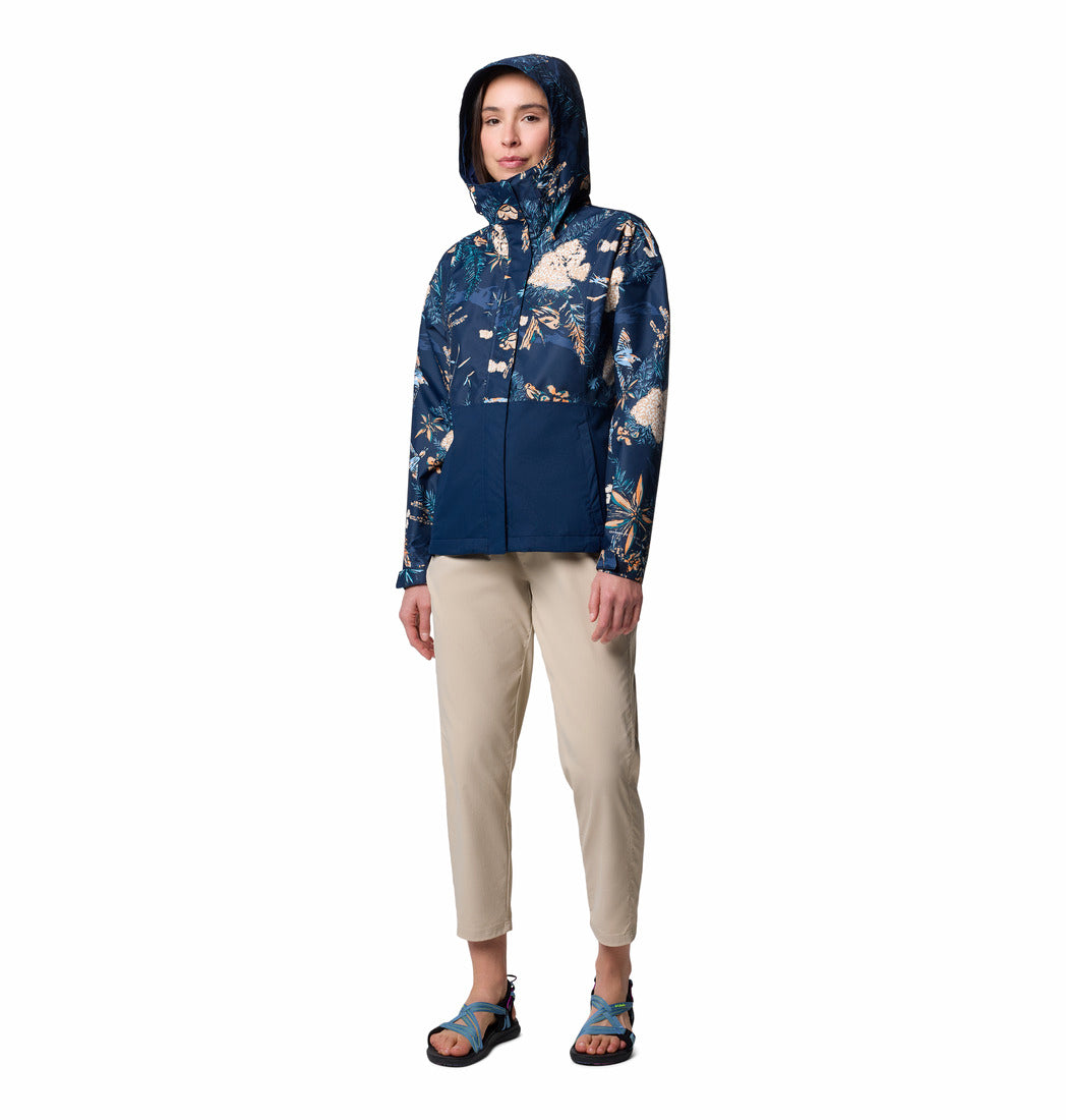 Columbia Women's Waterproof Jacket - HIKEBOUND PRINTED
