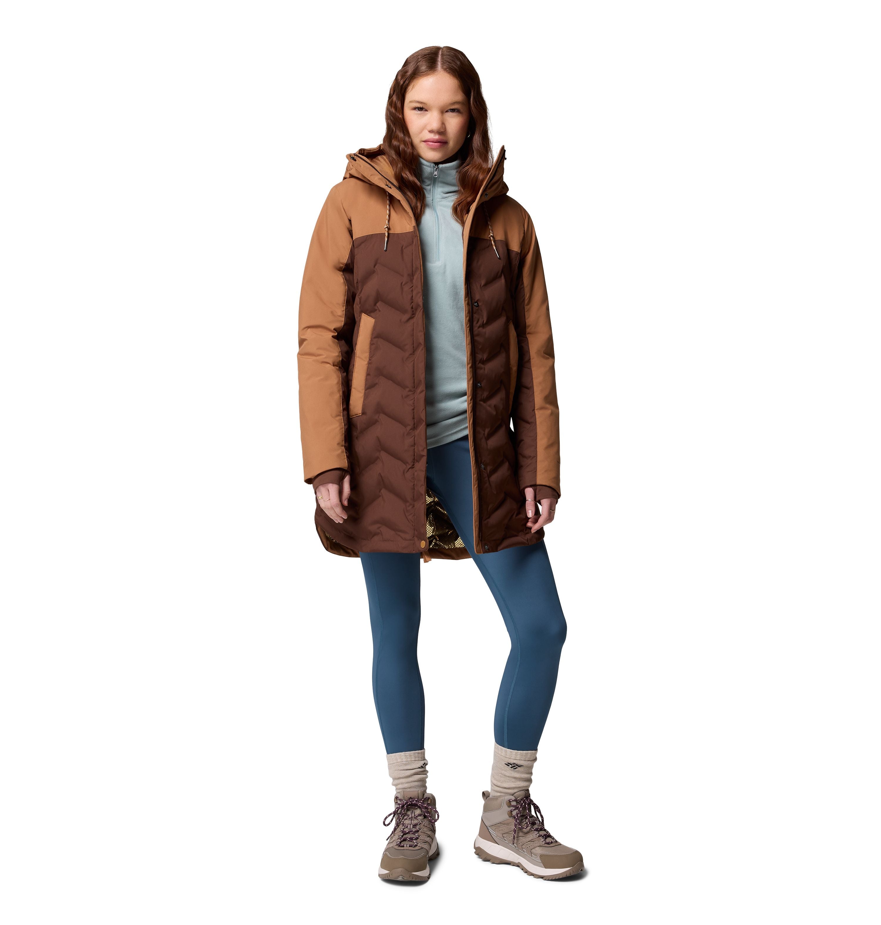 Manteau hiver Columbia Femmes - MOUNTAIN CROO III MID DOWN