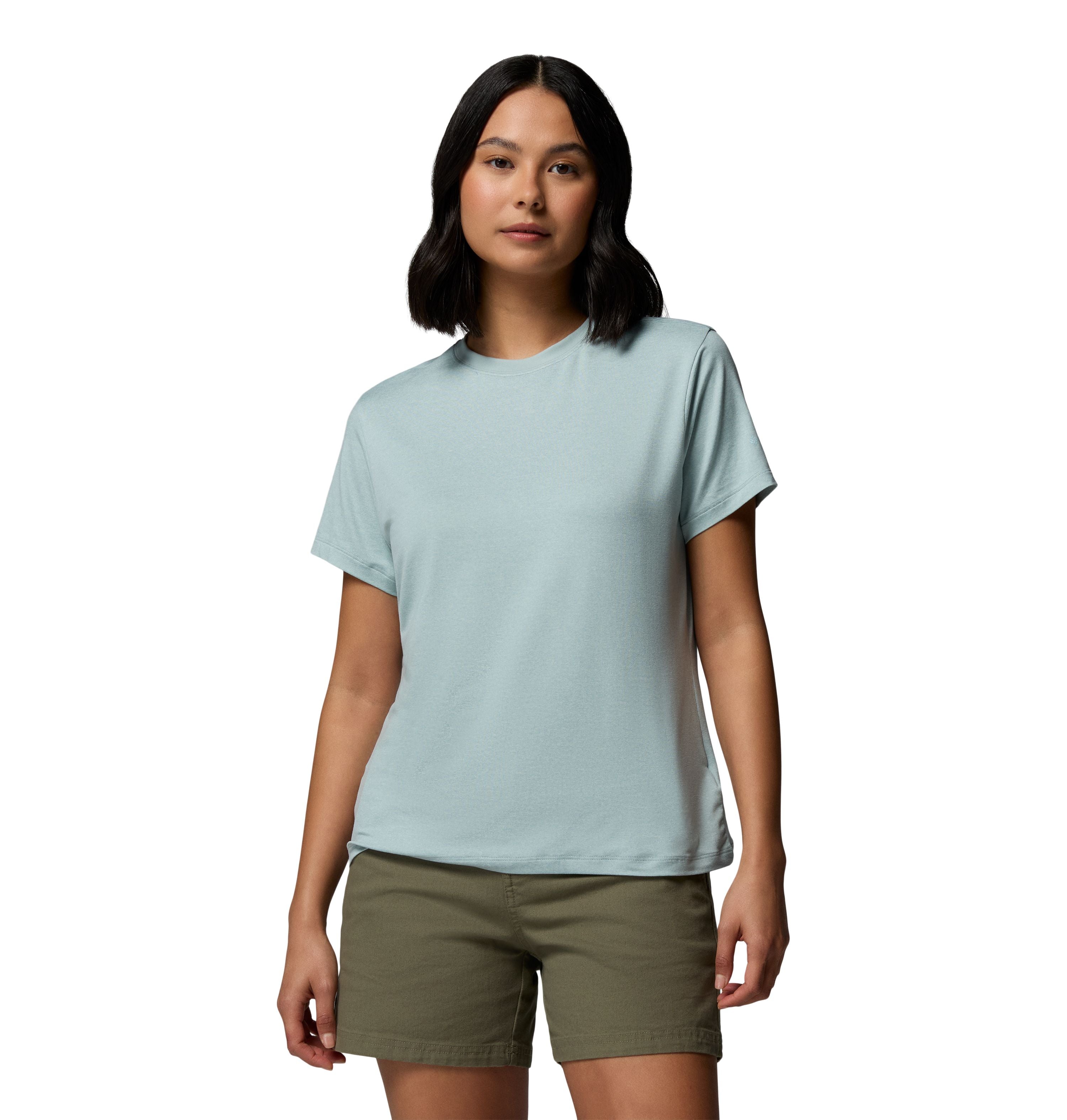 T-shirt Columbia Parsons Point Back Graphic pour femmes avec graphique au dos et protection solaire UPF 50