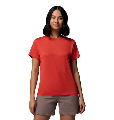T-shirt Columbia Parsons Point Back Graphic pour femmes avec graphique au dos et protection solaire UPF 50
