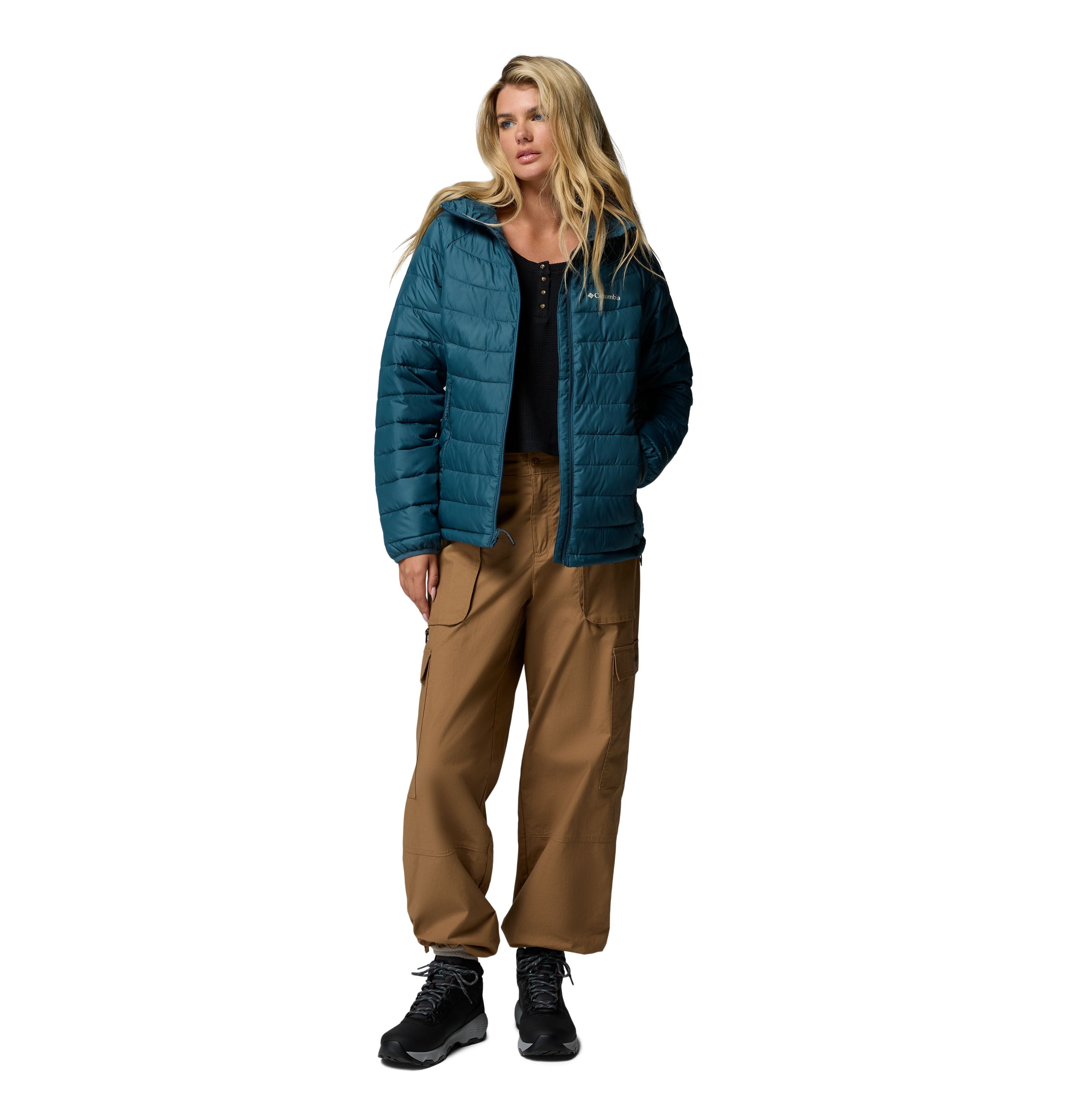 Manteau Columbia Femmes - POWDER LITE II HOODED JACKET