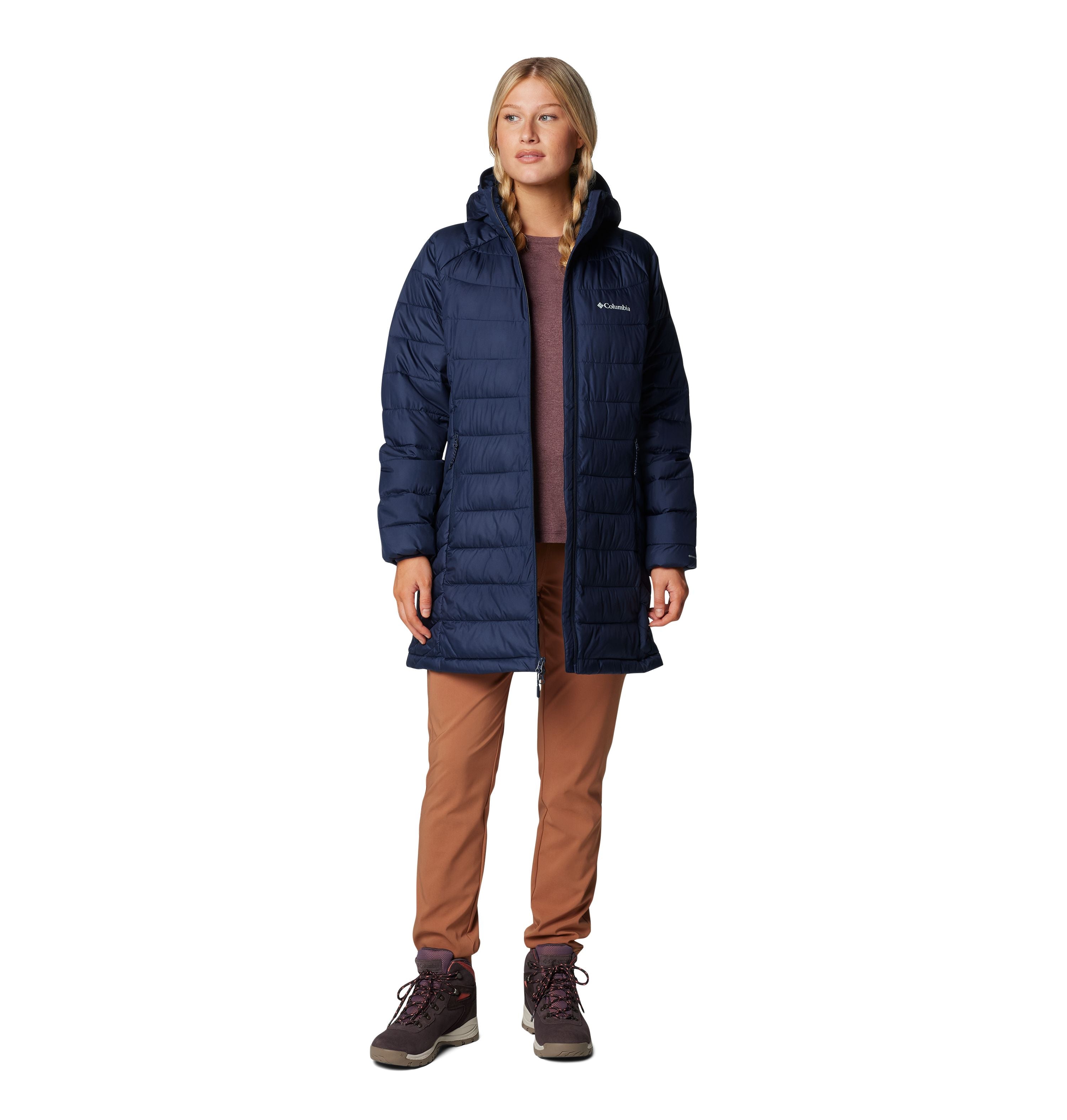 Manteau Hiver Columbia Femmes - POWDER LITE II MID JACKET