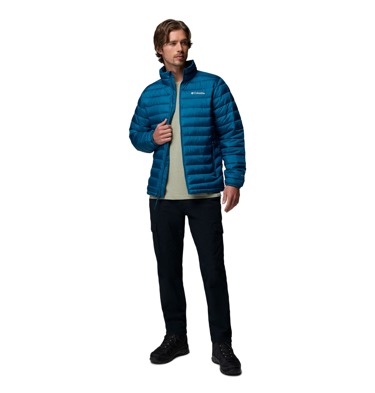Columbia men's quilted coat - POWDER LITE JACKET