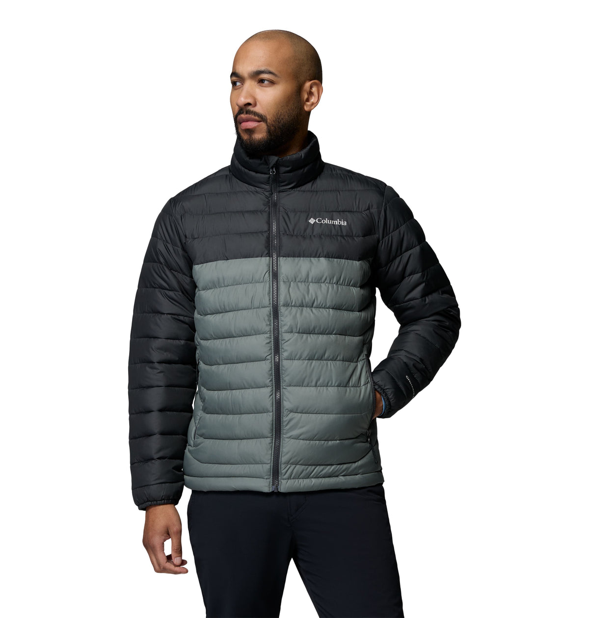 Columbia men's quilted coat - POWDER LITE JACKET