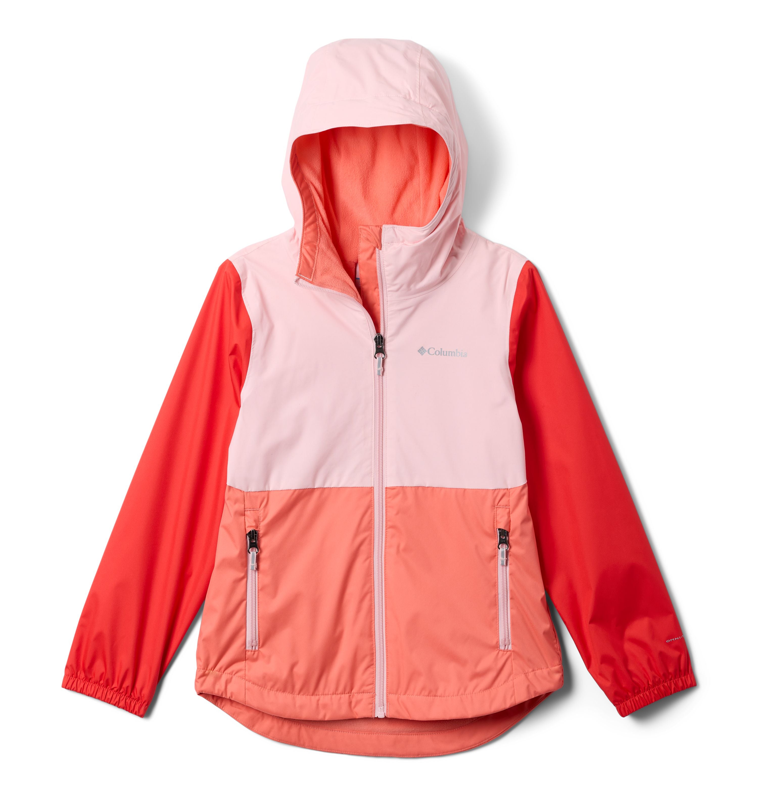 Manteau imperméable Columbia pour filles juniors - RAINY TRAIL III LINED