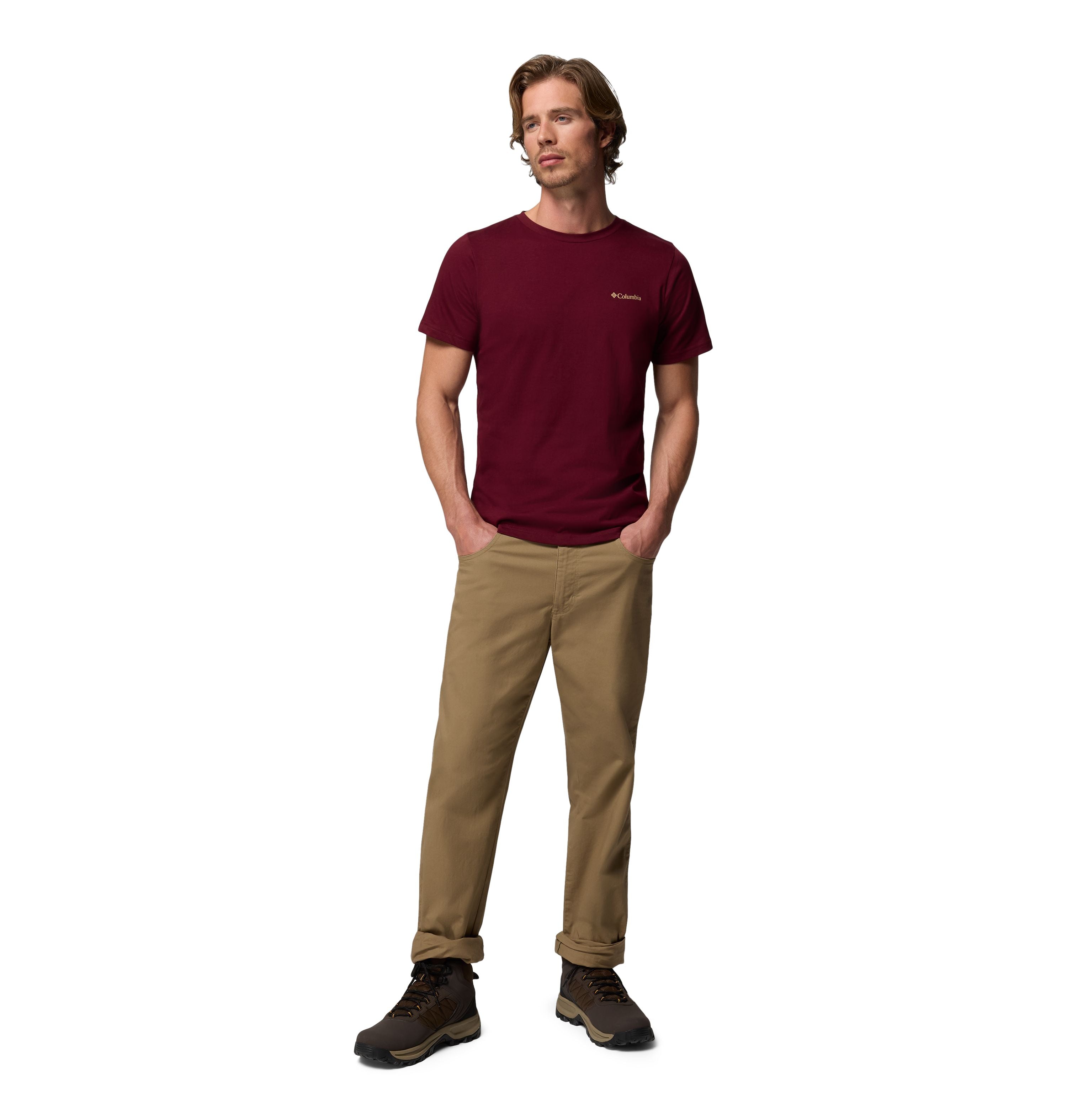 T-shirt Columbia pour hommes - RAPID RIDGE BACK GRAPHIC