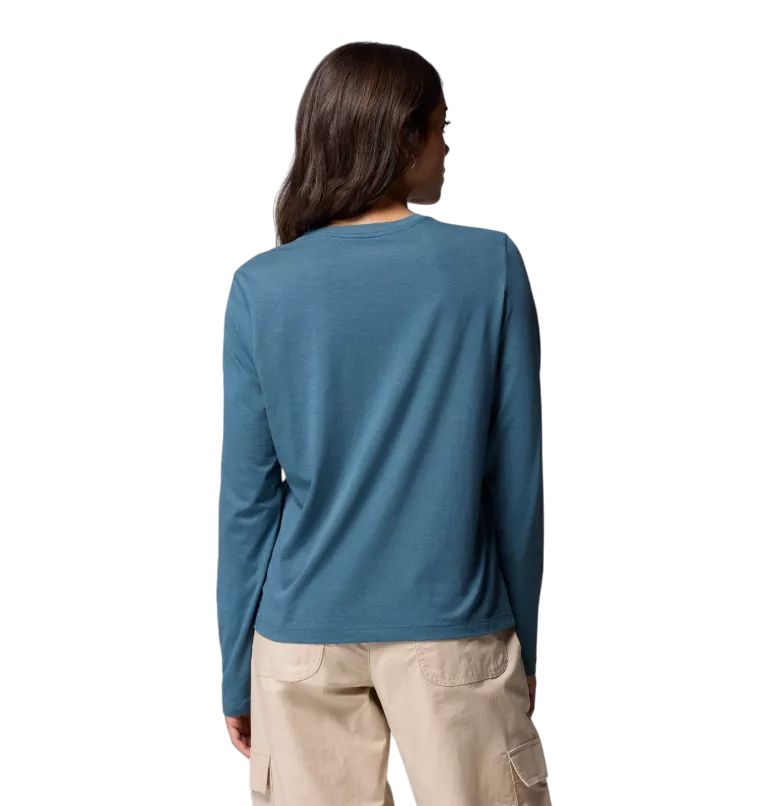 Columbia Women's Long Shirt - RUBY SPRINGS GRAPHIC
