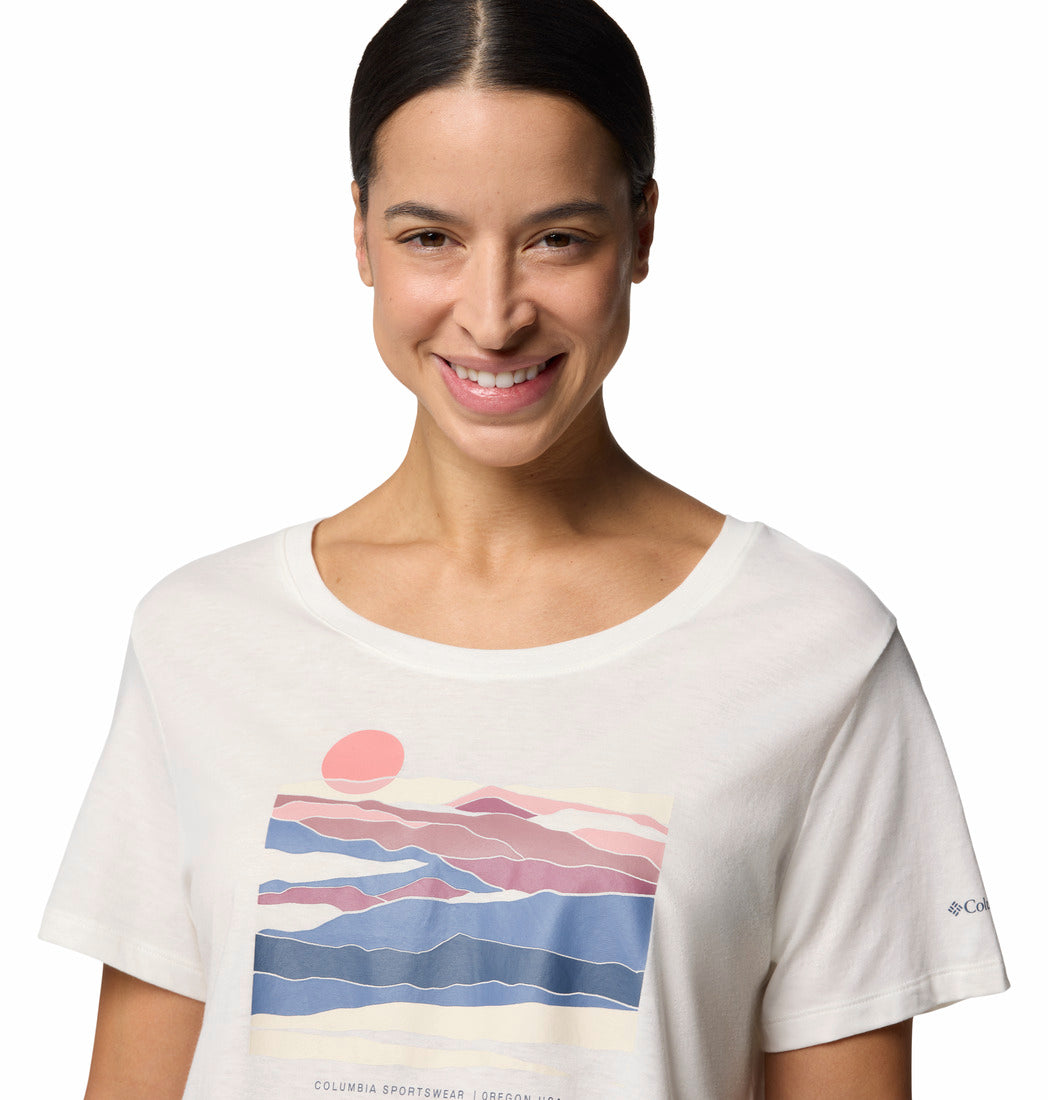 Columbia Women's T-shirt - RUBY SPRINGS GRAPHIC