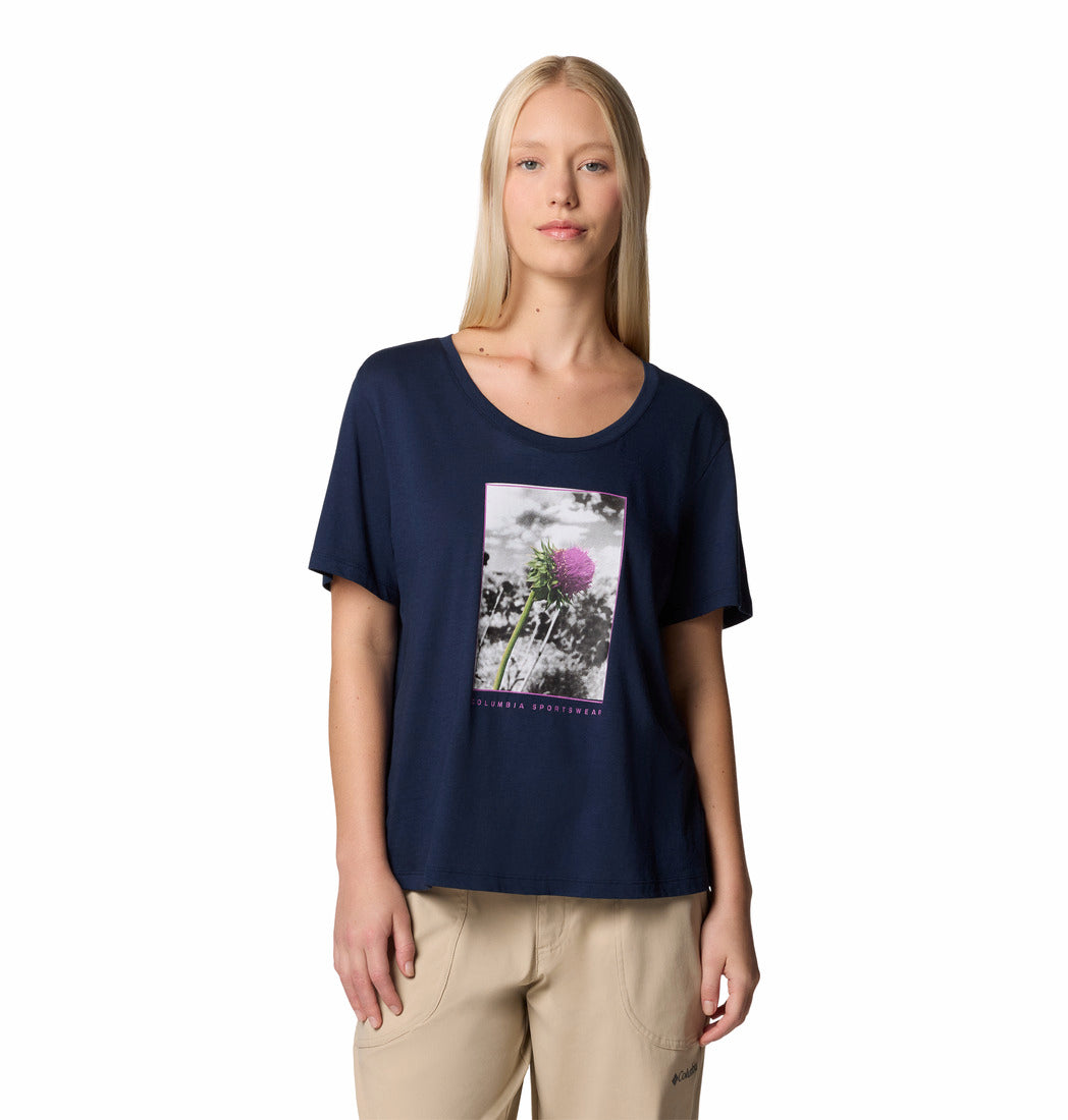 Columbia Women's T-shirt - RUBY SPRINGS GRAPHIC