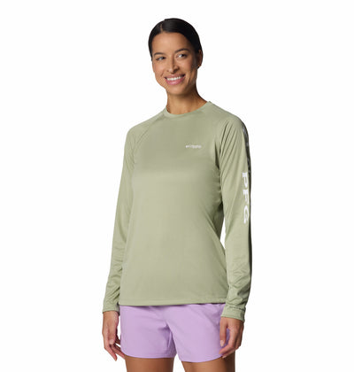 Columbia Women's Long Sleeve Tidal Tee Heather LS