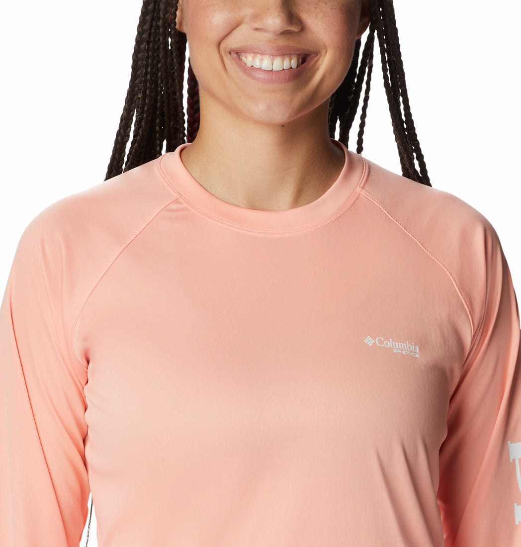 Columbia Women's Long Sleeve Tidal Tee Heather LS