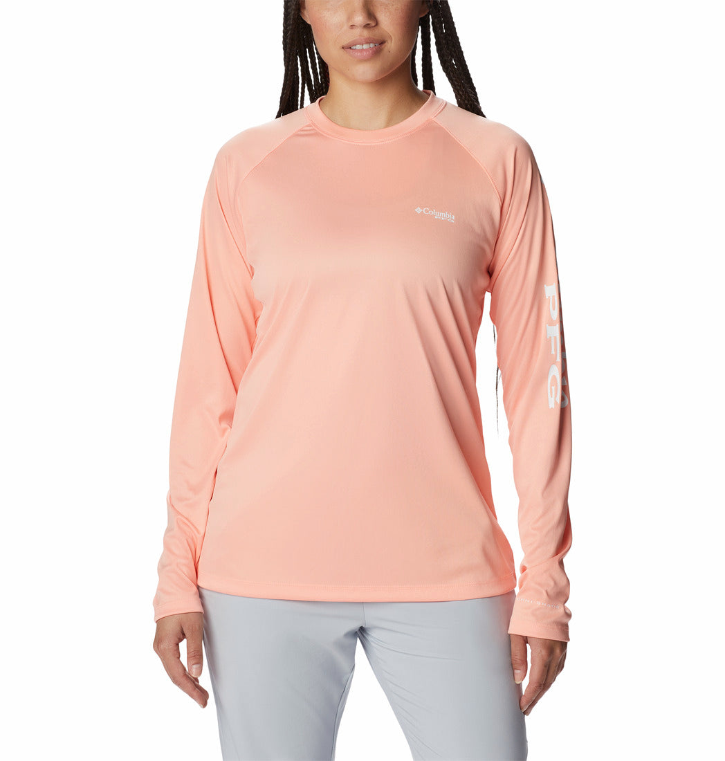 Columbia Women's Long Sleeve Tidal Tee Heather LS