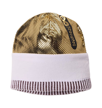 Tuque Columbia Polar Powder III pour enfants, mauve, vue de l'intérieur avec doublure et bandeau en fleece