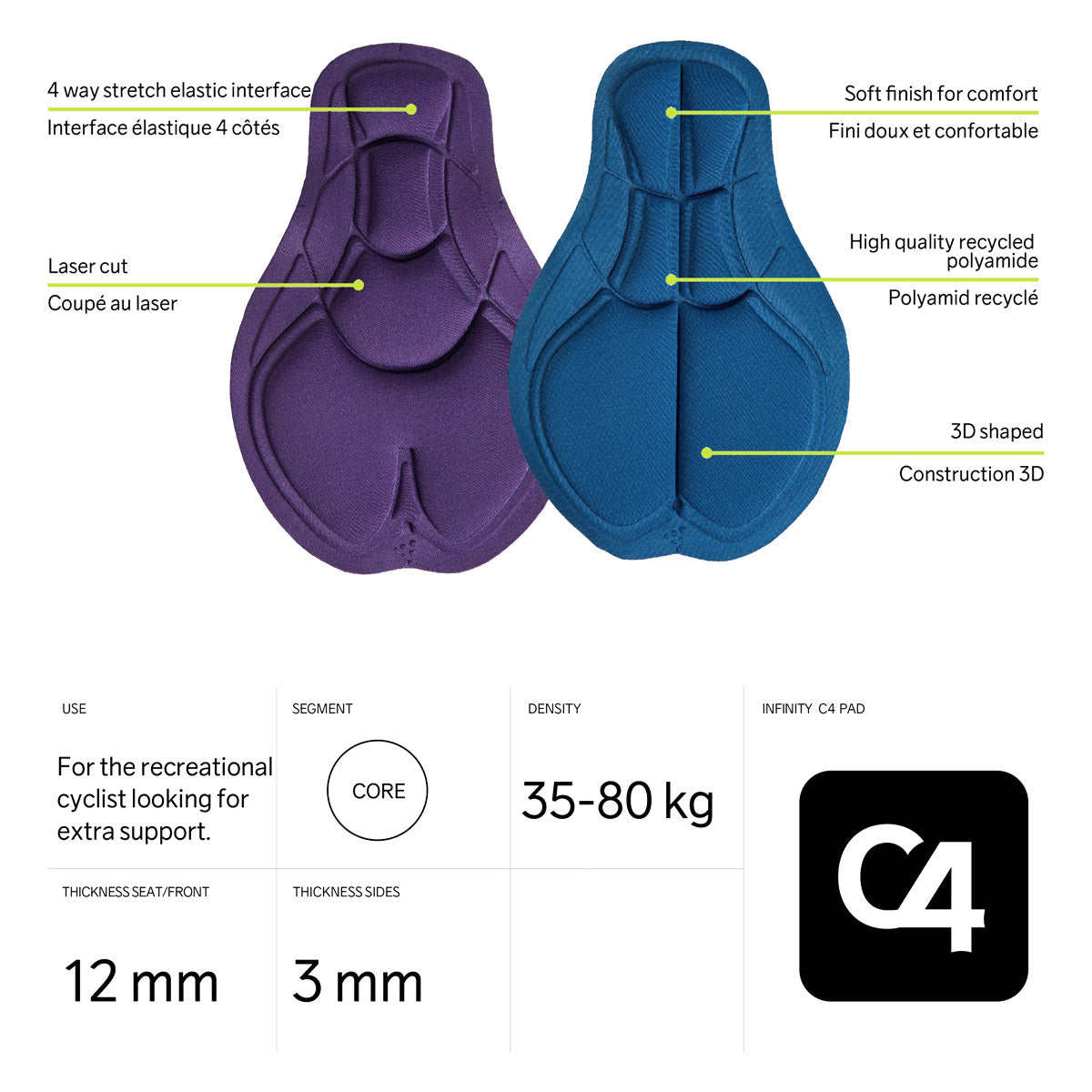 CORE ENDUR SHORT - Cuissards de cyclisme pour hommes - Craft