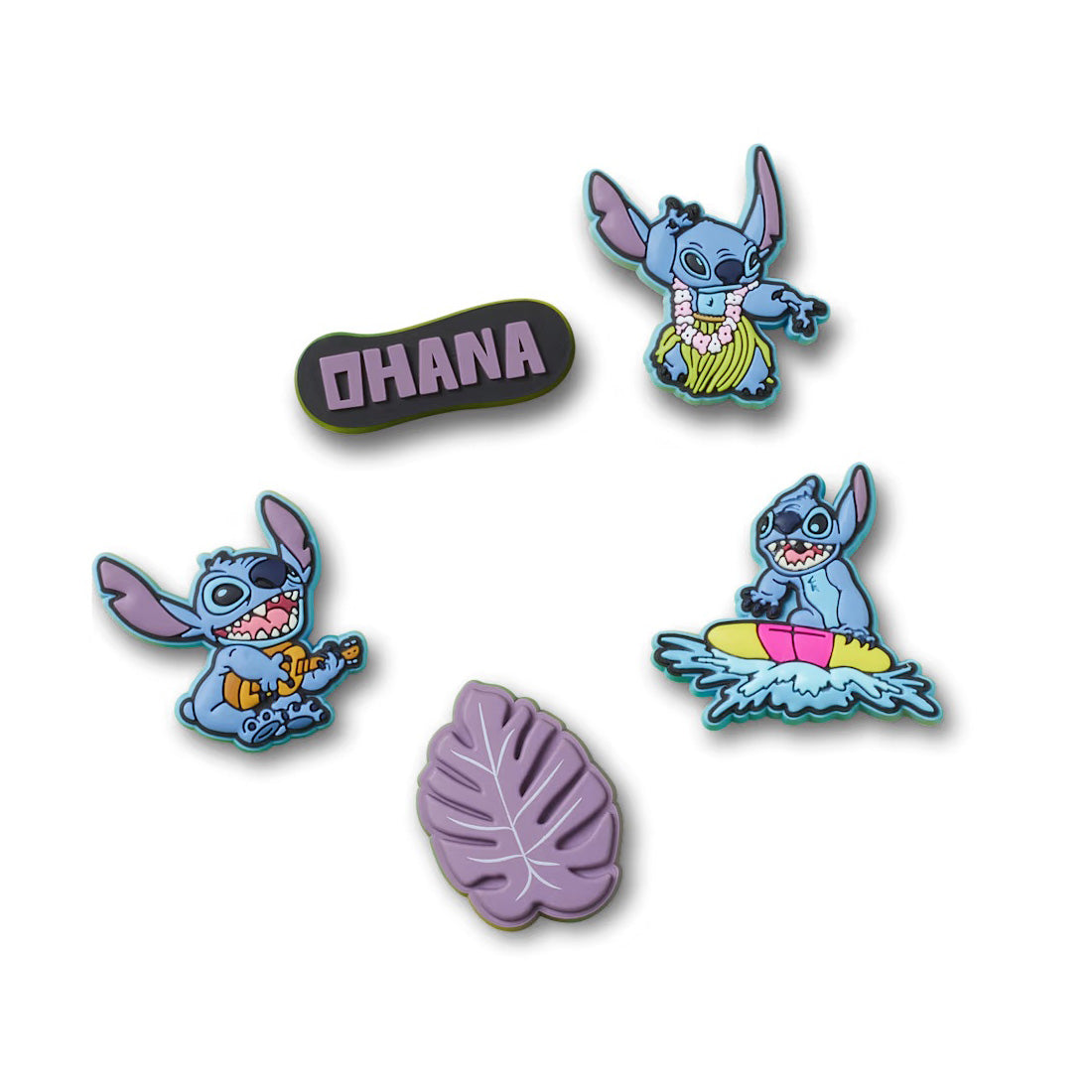 Crocs Jibbitz Charms - STITCH TROPICAL 5PK