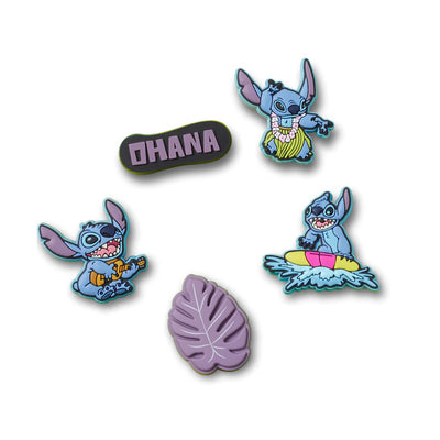 Crocs Jibbitz Charms - STITCH TROPICAL 5PK