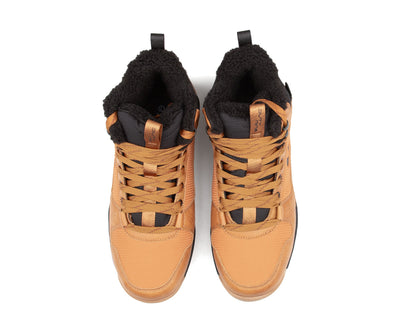 Paire de bottes de randonnée Duty Nine Montis Mid pour hommes, taupe, vue de dessus