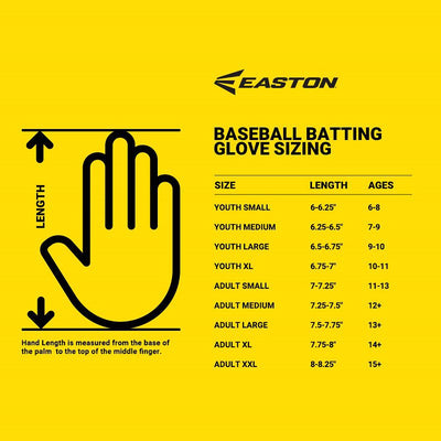 Gants de frappeur Easton pour adultes - WALK-OFF ETHOS